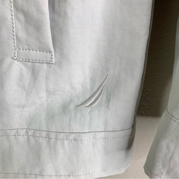 Nautica Gray Below Hips Zipper & Toggle Close Hood Lined Pockets Jacket X-Small - Picture 13 of 13